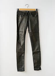 Blugi skinny elasticitate talie joasă verde CIMARRON femeie