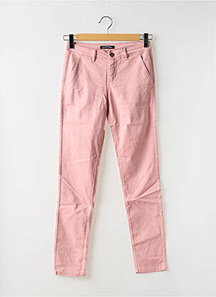 Pantalon chino talie joasă talie joasă roz CIMARRON femeie