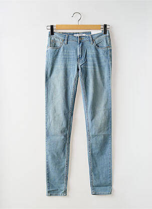 Blugi cu croială slim albastru REIKO femeie