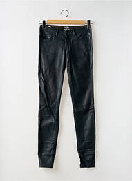 Blugi skinny elasticitate talie joasă verde CIMARRON femme
