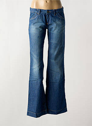 Blugi cu croială evazată albastru ONLY femeie