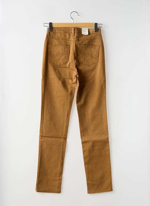 Blugi cu croială slim maro KANOPE femeie