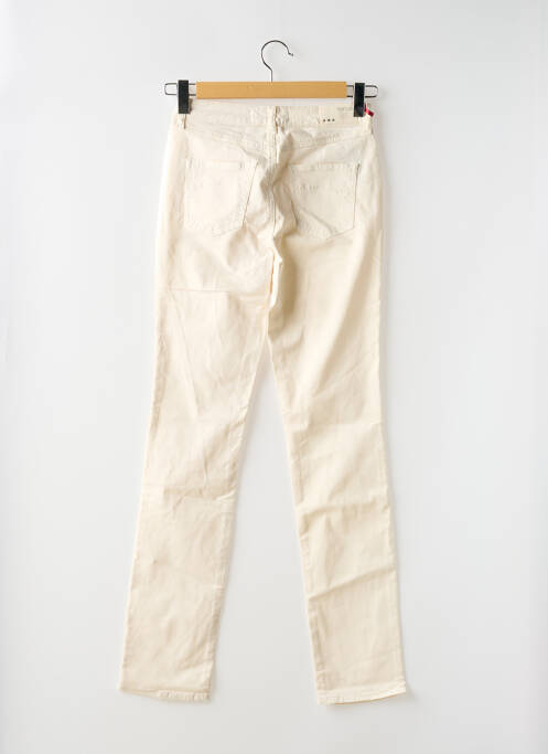 Pantalon slim bej KANOPE femeie