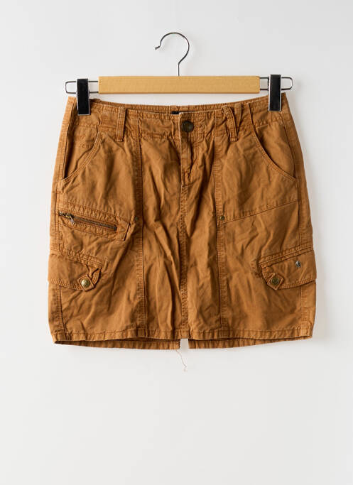 Fustă scurtă maro ATTRACT femeie