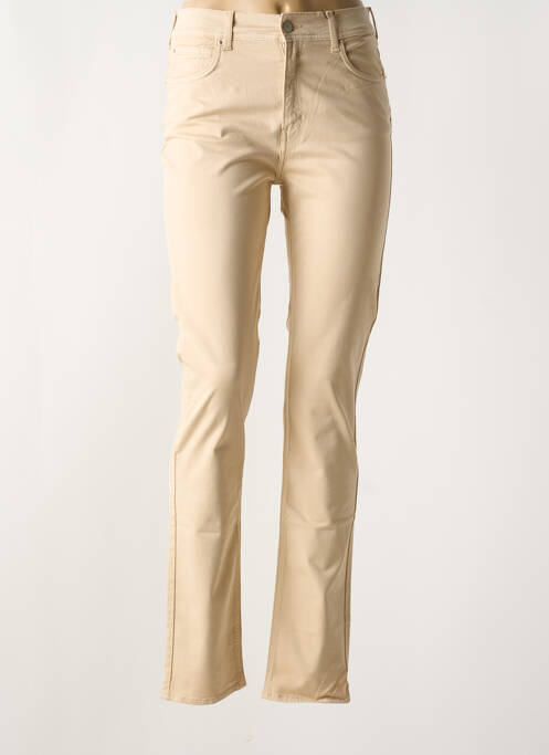 Pantalon slim bej CIMARRON femeie