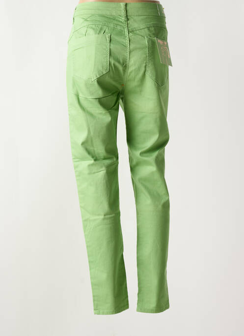 Blugi cu croială slim verde BS JEANS femeie