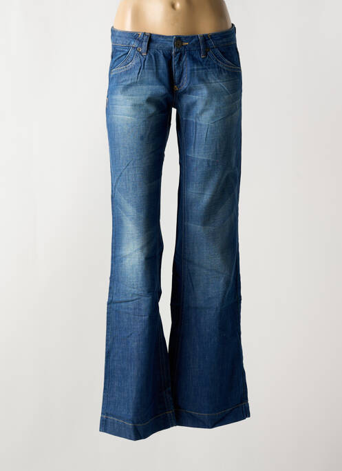 Blugi cu croială evazată albastru ONLY femeie