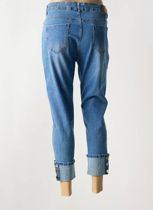 Blugi cu croială slim albastru BS JEANS femeie