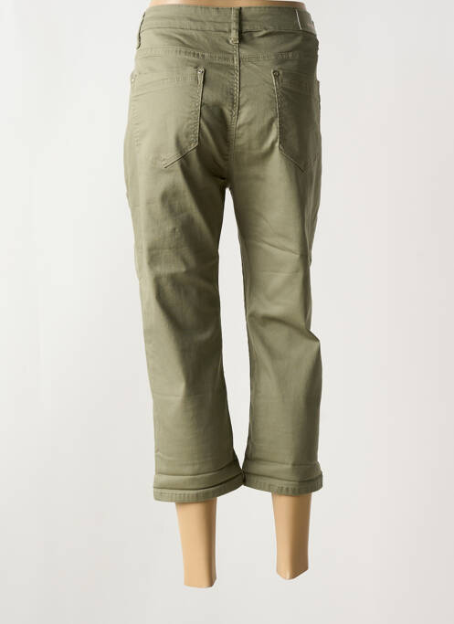 Pantalon trei sferturi verde BS JEANS femeie