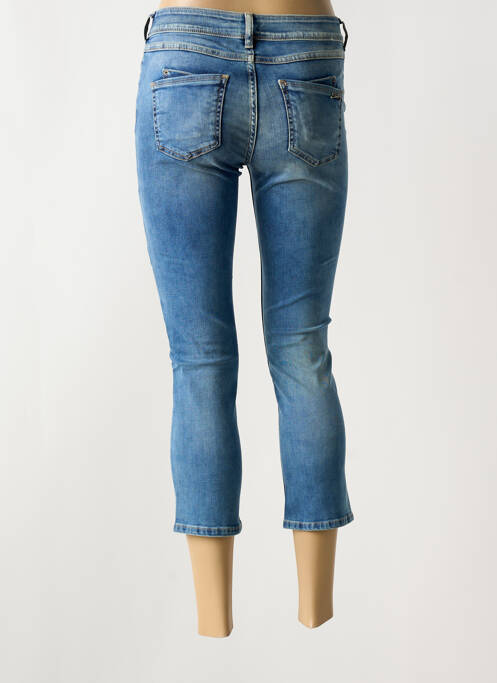 Blugi cu croială slim albastru SCHOOL RAG femeie