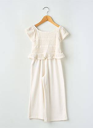 Salopetă-pantalon bej MAYORAL fată