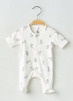 Pijama alb PETIT BATEAU copil