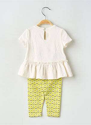 Set pantaloni tip de tricou bej MAYORAL fată