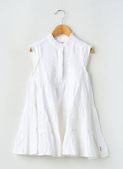 Rochie scurtă alb IKKS fată