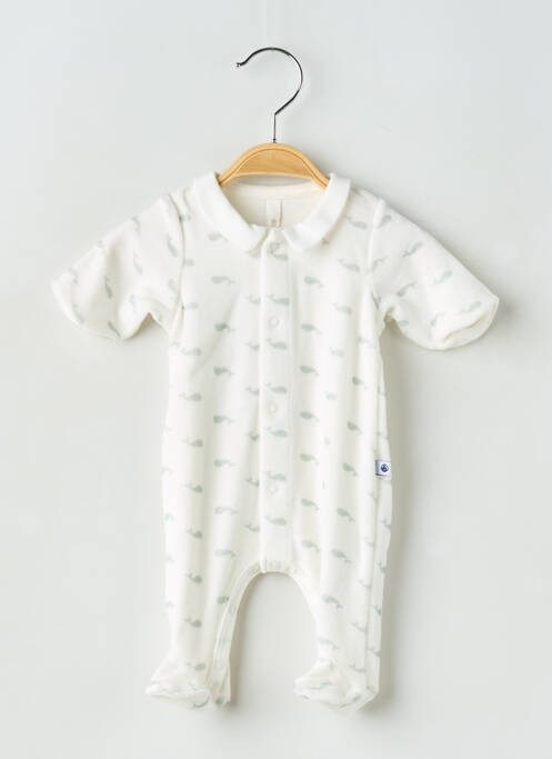 Pijama alb PETIT BATEAU copil