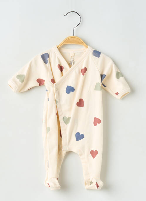 Pijama bej PETIT BATEAU copil