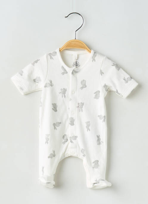Pijama alb PETIT BATEAU copil