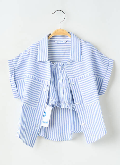 Cămașă albastru MAYORAL fată