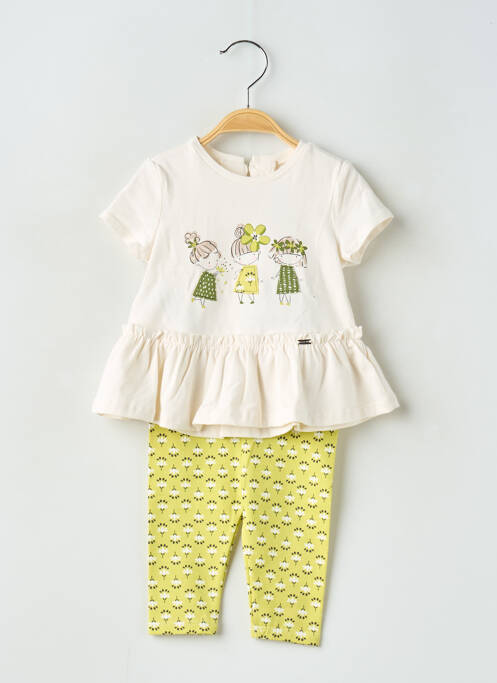 Set pantaloni bej MAYORAL fată