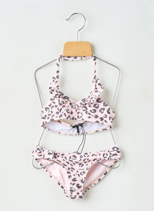 Costum de baie din două piese roz IKKS fată