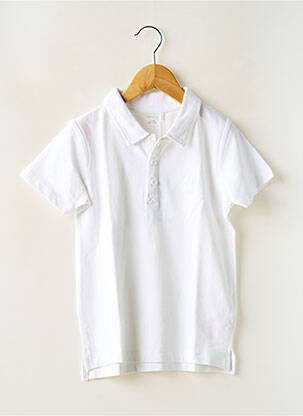 Polo alb NAME IT băiat