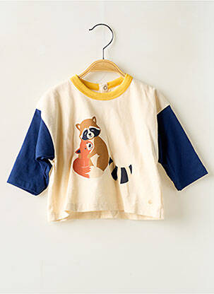 Tricou albastru PETIT BATEAU băiat