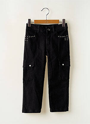 Pantalon slim negru IKKS fată