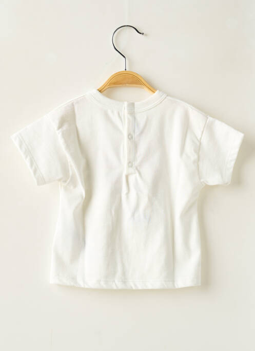 Tricou alb PETIT BATEAU fată