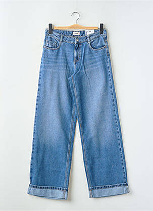 Blugi cu croială dreaptă albastru ONLY fată