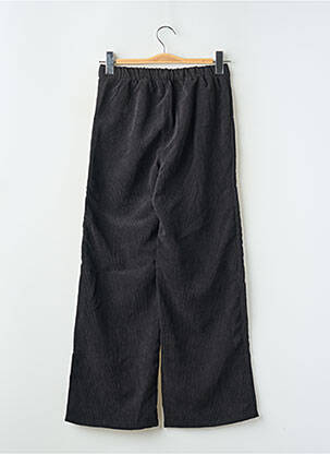 Pantalon drept croială dreaptă talie elastică negru ONLY fată