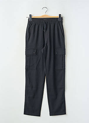 Pantalon cargo croială dreaptă talie elastică negru IKKS băiat