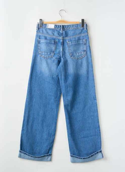 Blugi cu croială dreaptă albastru ONLY fată