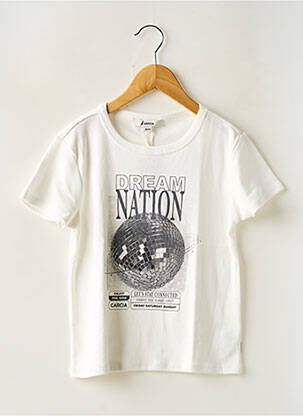 Tricou alb GARCIA fată