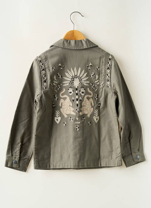 Sacou verde IKKS fată