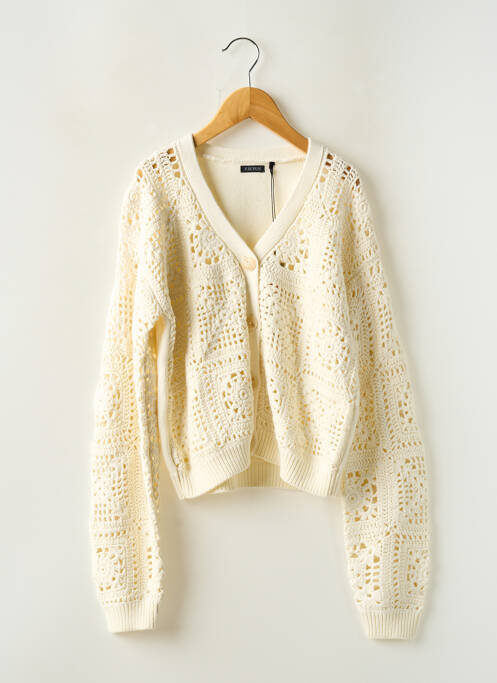 Vestă cu mâneci lungi bej IKKS fată