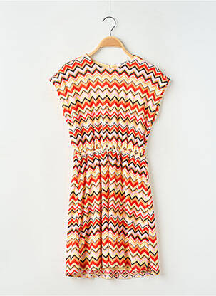 Rochie midi galben GARCIA fată