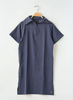 Rochie midi albastru LEVV LABEL fată