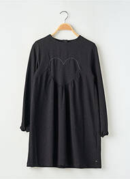 Rochie midi negru IKKS fată