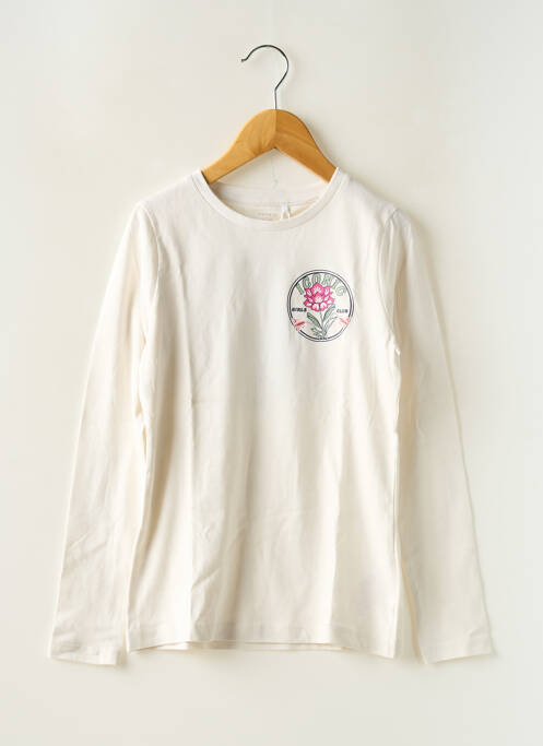 Tricou alb NAME IT fată