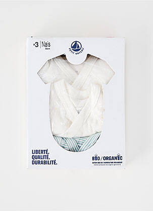 Body de lenjerie verde PETIT BATEAU băiat