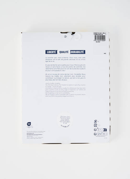 Tricou roz PETIT BATEAU fată