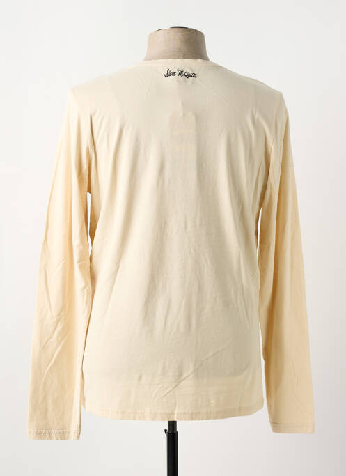 Tricou bej STEVE MACQUEEN bărbat