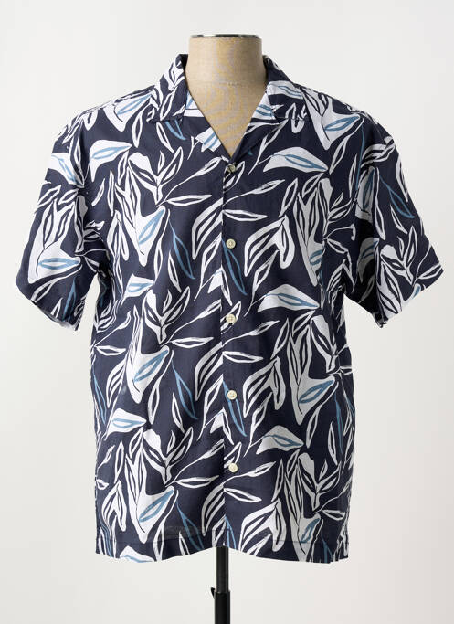 Cămașă cu mâneci scurte albastru JACK & JONES bărbat