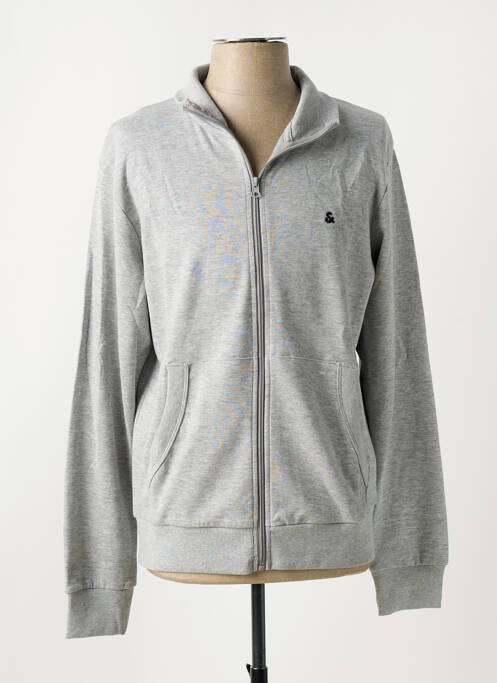 Jachete casual gri JACK & JONES bărbat