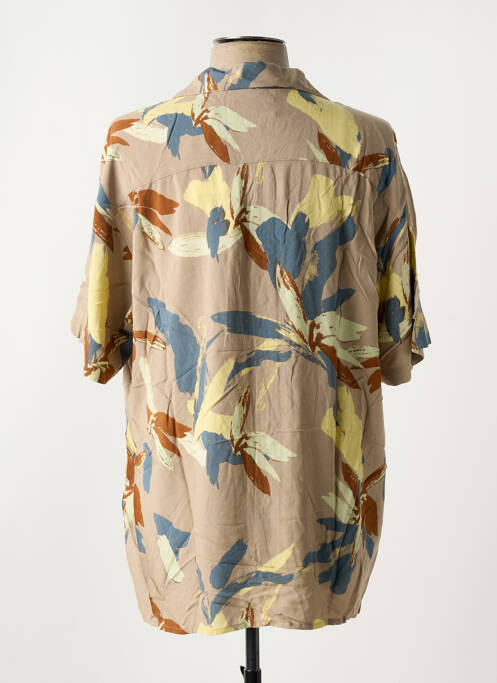 Cămașă cu mâneci scurte bej JACK & JONES bărbat