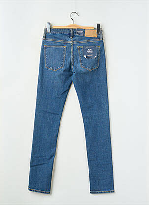Blugi cu croială slim bio mărime normală albastru JACK & JONES bărbat