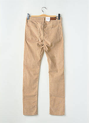 Pantalon slim țesătură catifea mărime normală maro JACK & JONES bărbat