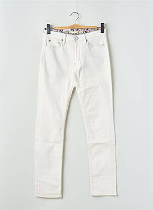 Blugi cu croială slim alb JACK & JONES bărbat