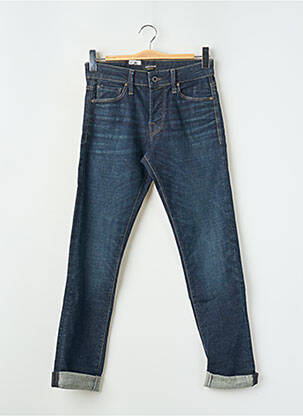 Blugi cu croială slim albastru JACK & JONES bărbat