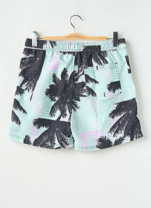 Șort de baie imprimeu tie and dye verde JACK & JONES bărbat